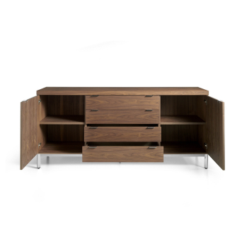 Aparador City, de la firma Hurtado, fabricado en chapa de madera natural 2