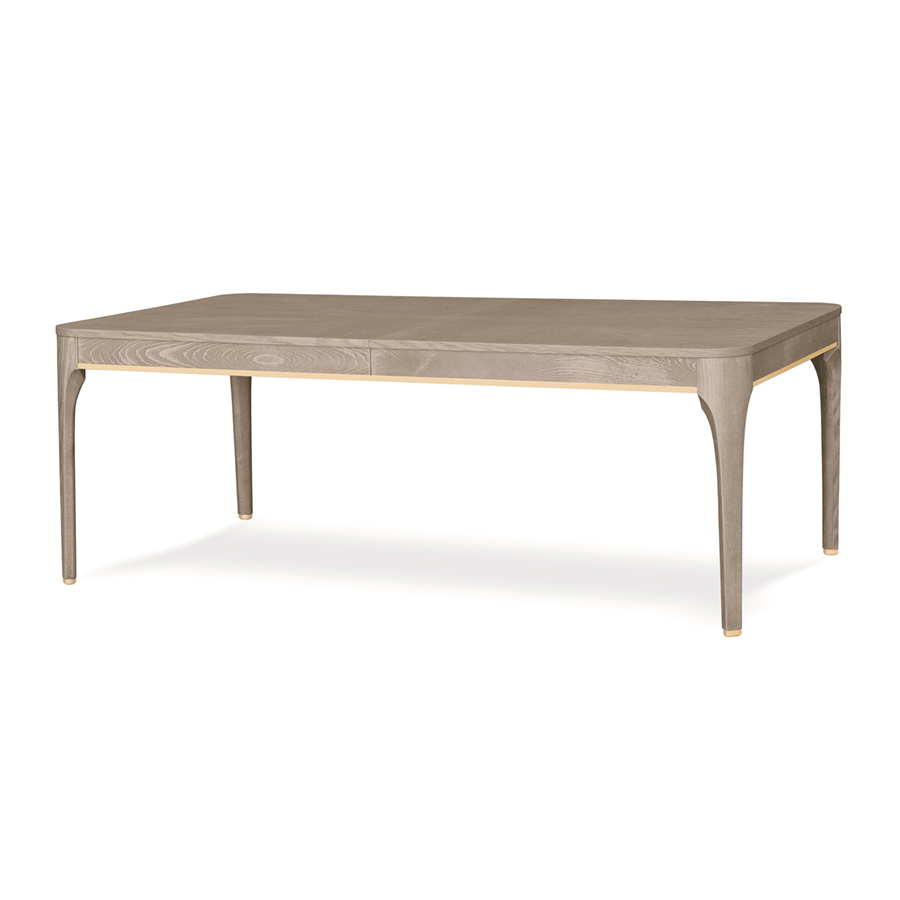 Mesa de comedor Soho SH, de Hurtado, acabado roble champán