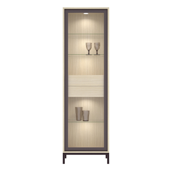Vitrina Duo 24 de Rimobel con luz led interior. 2