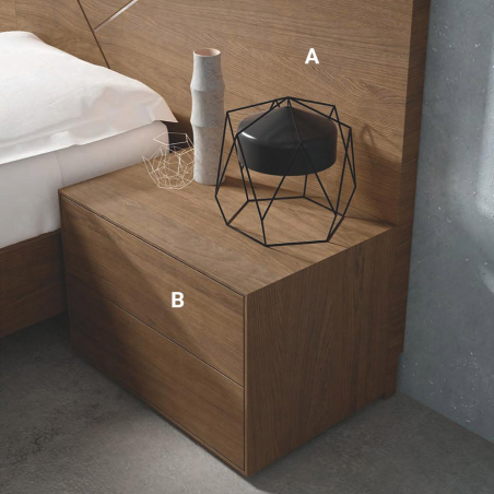 Personalización de acabados del Dormitorio Minimal 02 de BoCubi