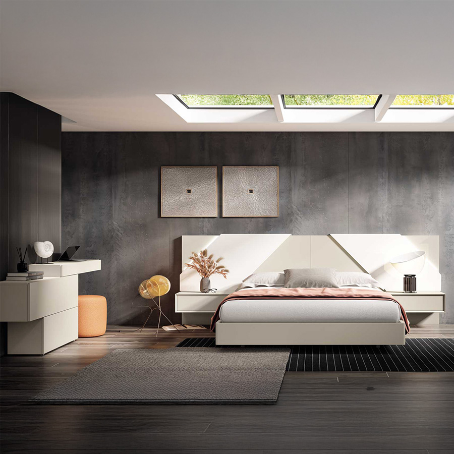 Vista en ambiente del Dormitorio Ítaca 02 de BoCubi