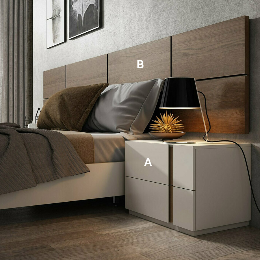 Personalización de acabados del Dormitorio Classic 02 de BoCubi