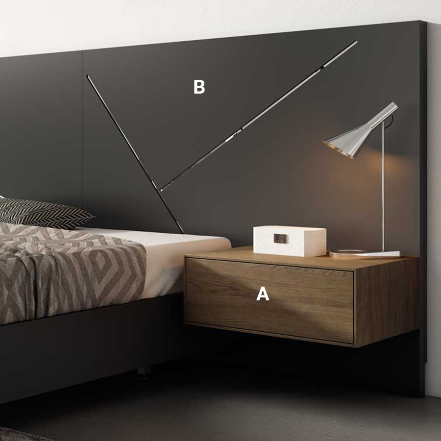 Personalización de acabados del Dormitorio Minimal 04 de BoCubi