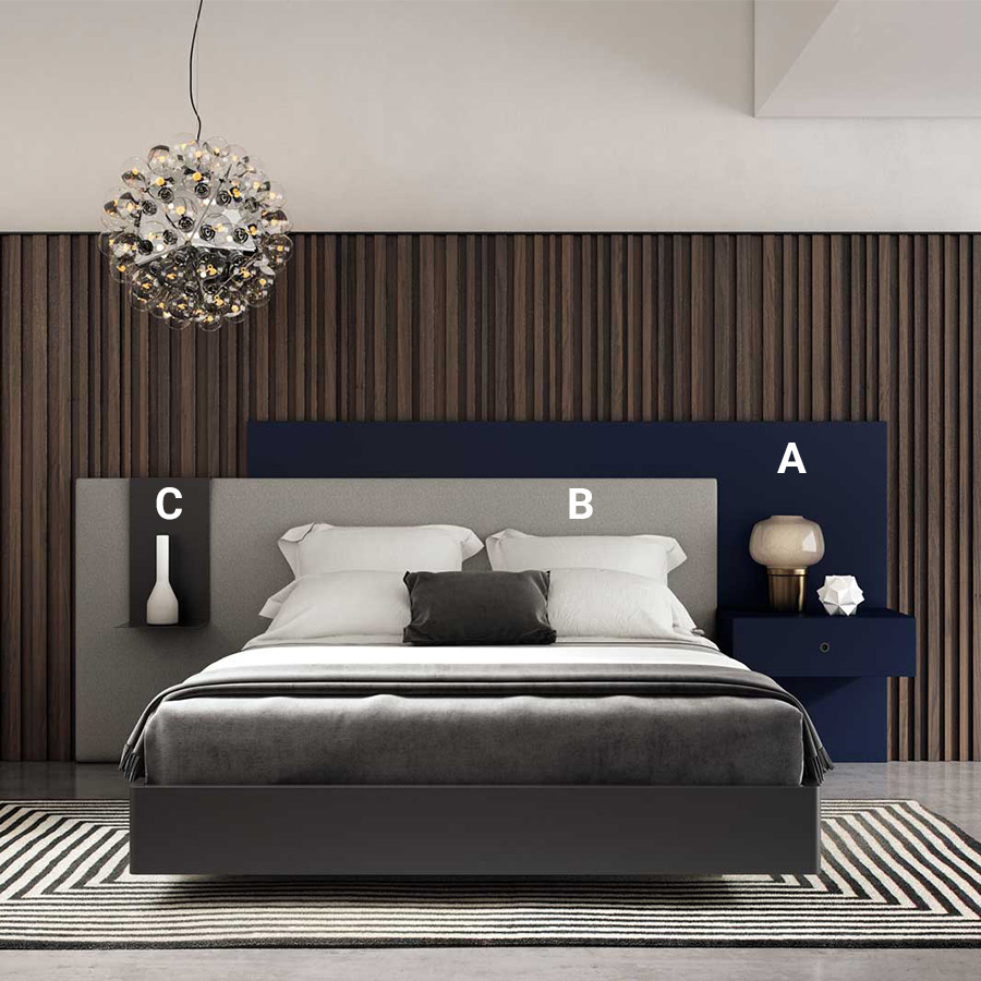 Personalización de acabados del Dormitorio Free 01 de BoCubi