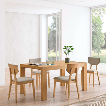 Pack mesa Evora con sillas