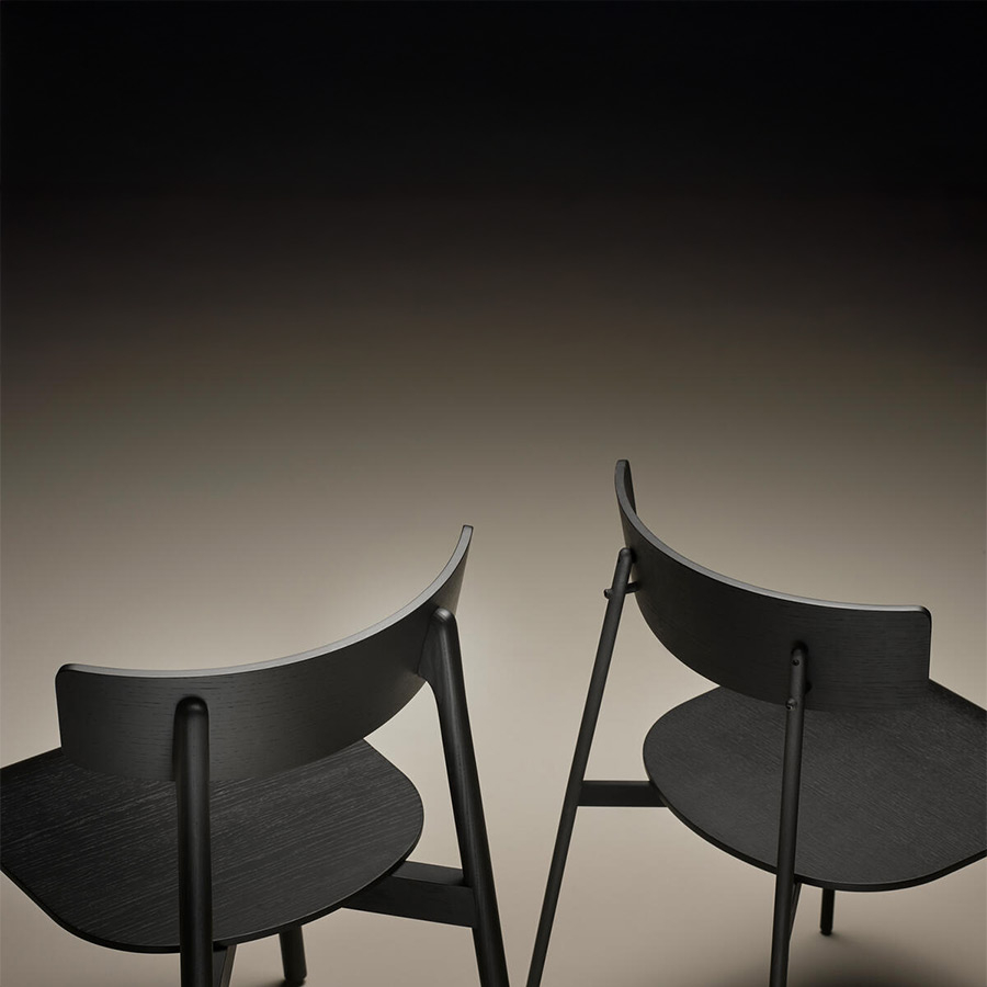 Silla Kol acabado Kai Black, de Treku