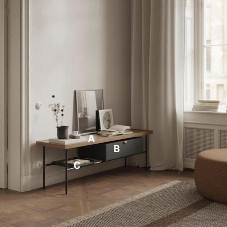 Personalización de acabados del Mueble TV Kutxa de Treku