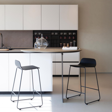 Taburete Bisell de Treku en ambiente de cocina