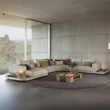Chaiselongue MK. 1991 de la firma Moorki, de diseño moderno y vista total en ambiente.