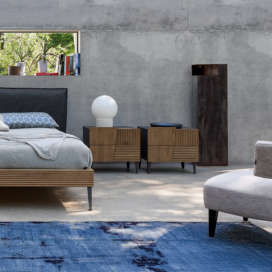Mesitas de noche Design de Devina Nais en ambiente de dormitorio