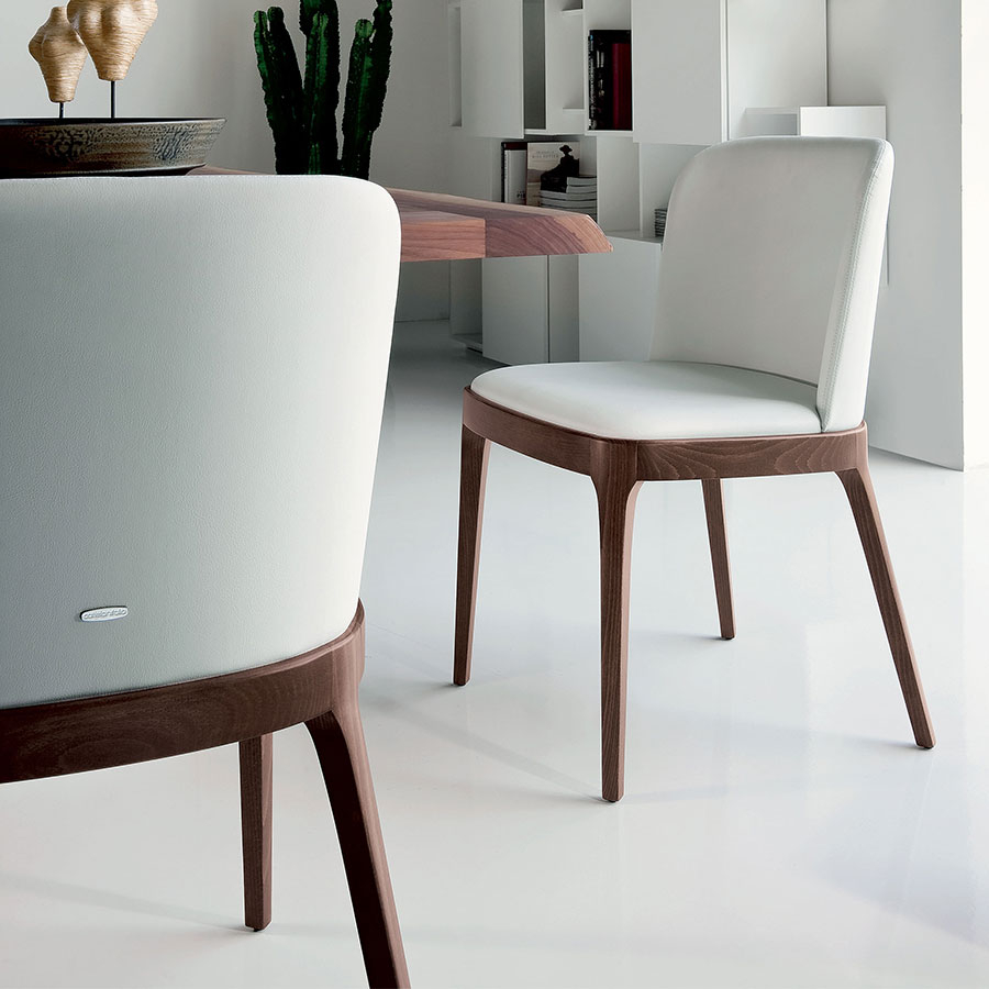 Vista ambiente de la Silla Magda de Cattelan Italia