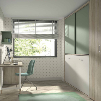 Dormitorio juvenil F-252 de la colección Advance Formas de Glicerio Chaves