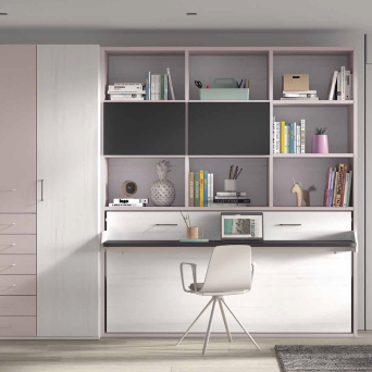 Dormitorio juvenil F-253 de la colección Advance Formas de Glicerio Chaves 2