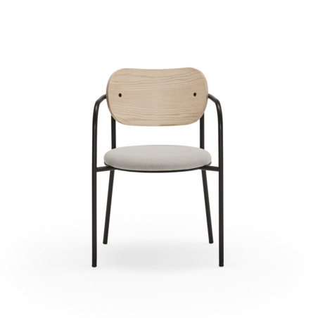 Silla Eclipse de Teulat, acabado respaldo natural claro