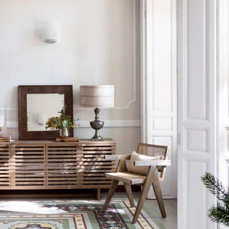Silla Arthur de Crisal Decoración integrada en ambiente de salón