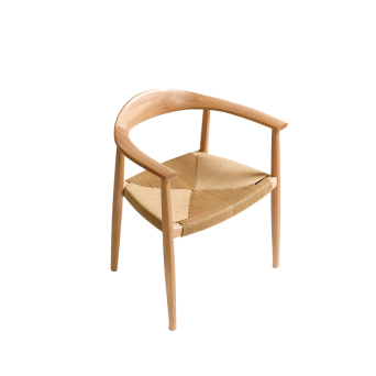 Silla Domino de Crisal Decoración, fabricada en madera y cuerda natural 2