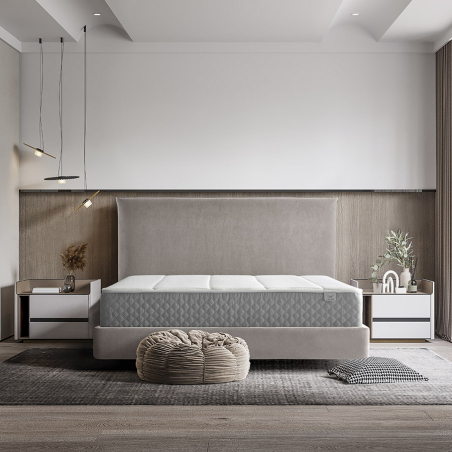 Ambiente de dormitorio con el colchón One de la Premier