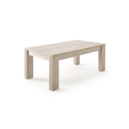 Mesa de centro Évora de la marca Pemi Mobiliario en chapa de roble natural.
