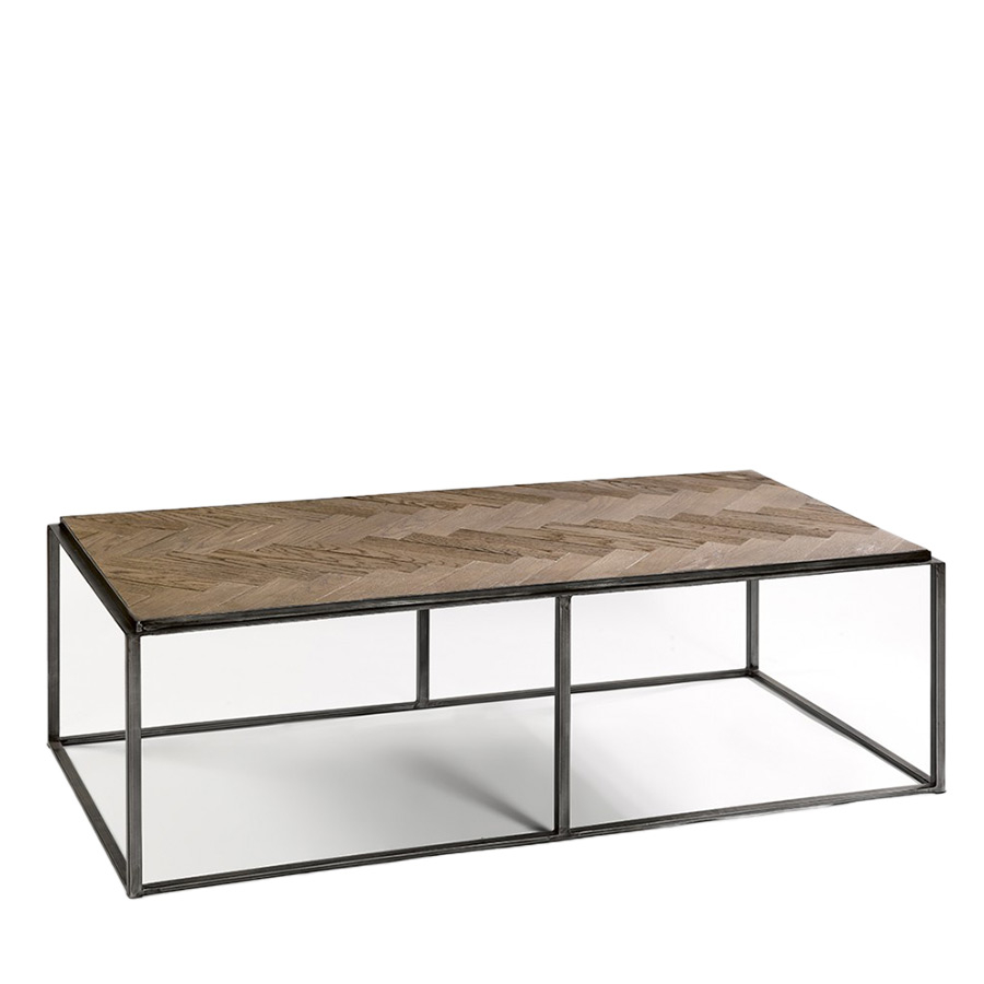 Mesa madera y metal de Crisal Decoración