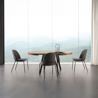 Mesa extensible Zahorí fabricada en chapa o melamina 2