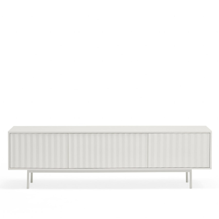 Mueble TV Sierra de la firma valenciana Teulat acabado blanco