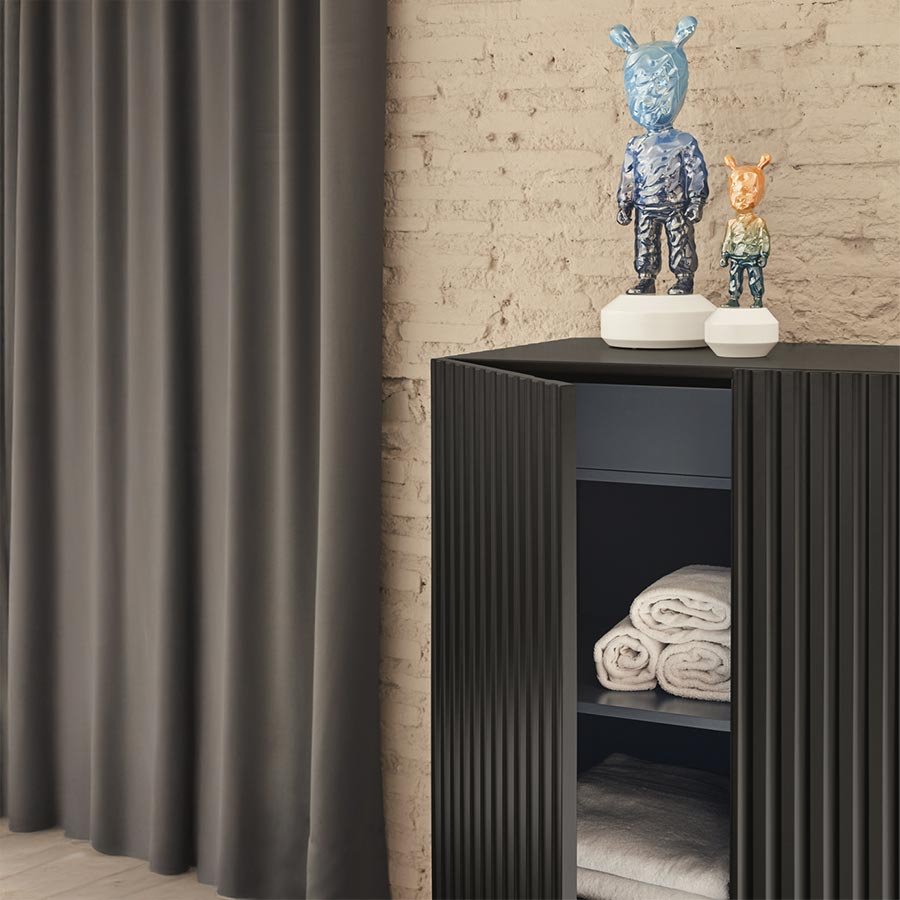 Mueble auxiliar Doric de Teulat en integrado en ambiente