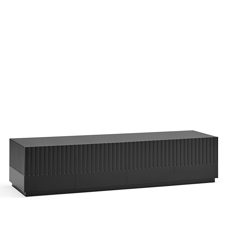 Mueble TV Doric de Teulat acabado negro