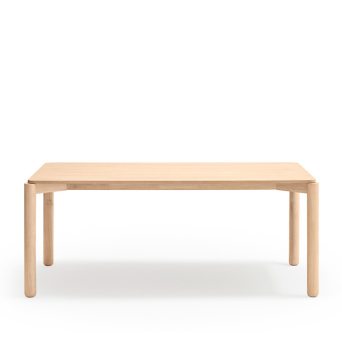 Mesa de comedor Atlas de Teulat con acabado en fresno natural 2