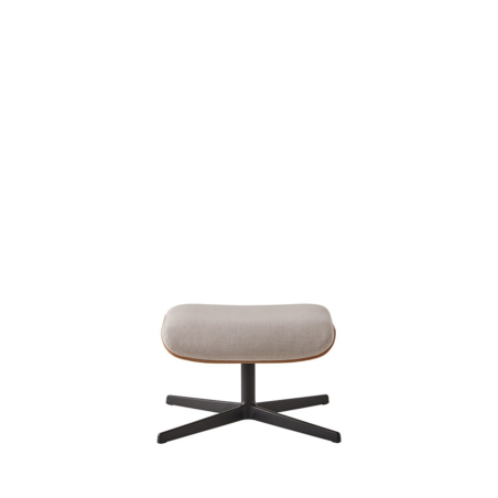 Ottoman Rever tapizado con carcasa de Roble de Inclass.
