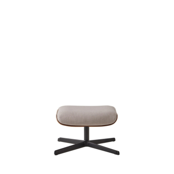 Ottoman Rever tapizado con carcasa de Roble de Inclass. 2