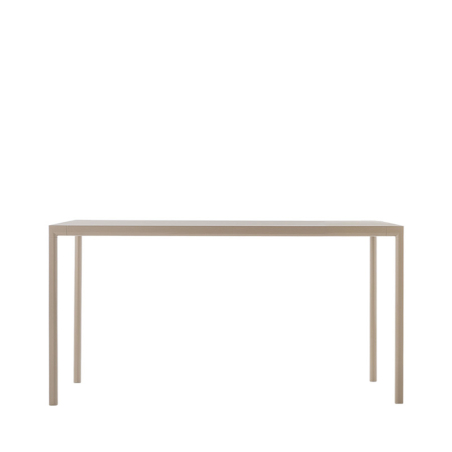 Mesa Sui de Inclass acabado en roble natural.