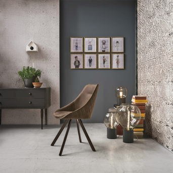 Silla Bilbao de la firma italiana Target Point en acabado tabacco vintage. 2