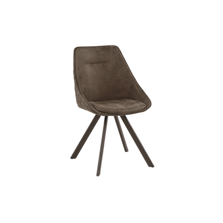 Silla Bilbao de la firma italiana Target Point en acabado tabacco vintage.