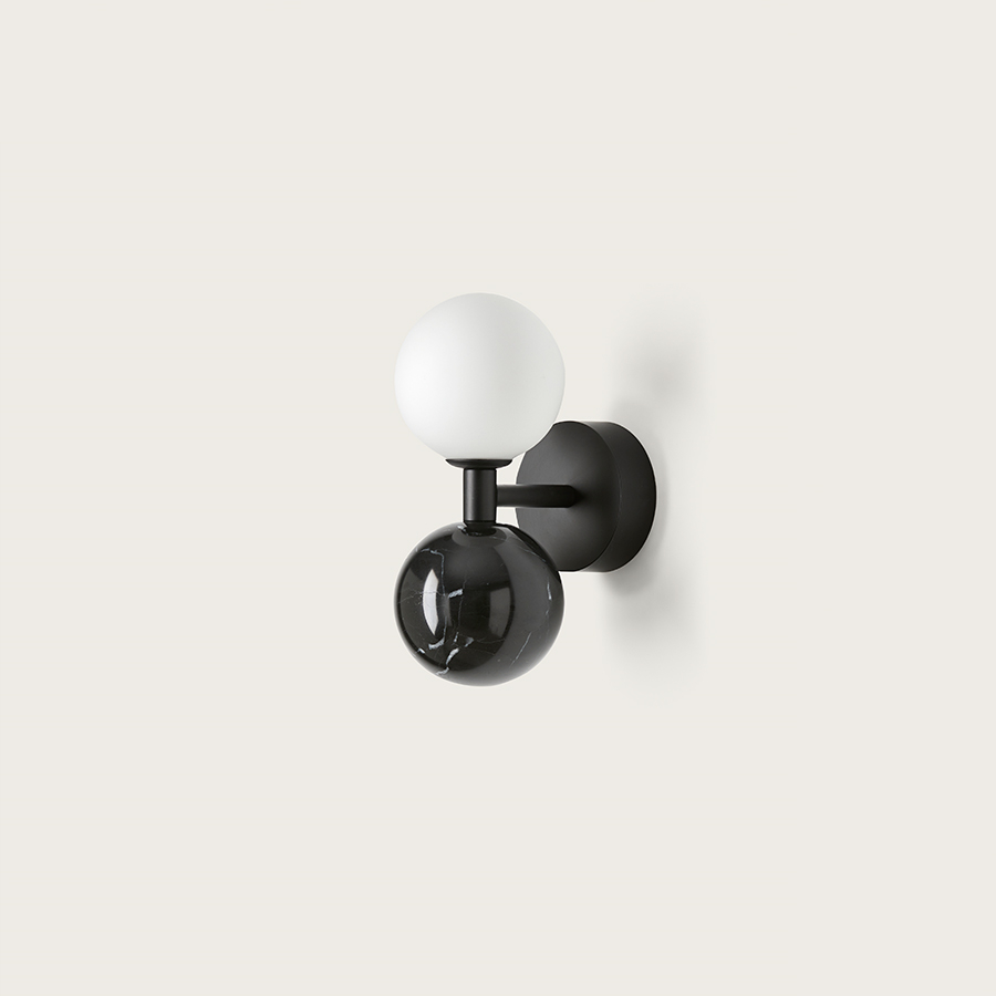 Aplique de pared Dalt marmol