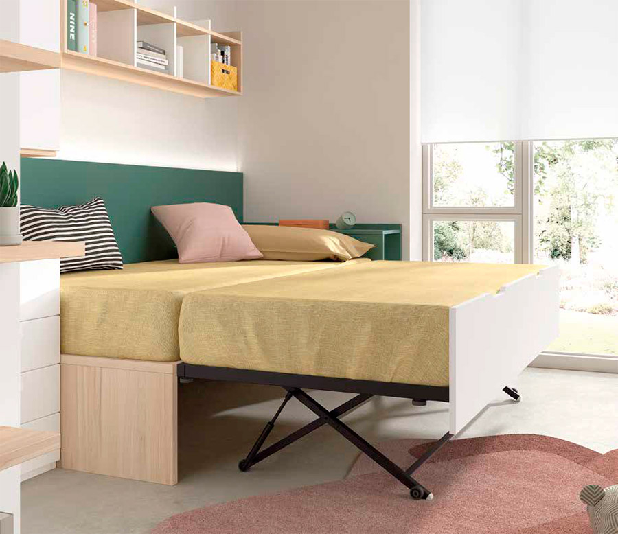 Dormitorio Juvenil AD-50 cama nido