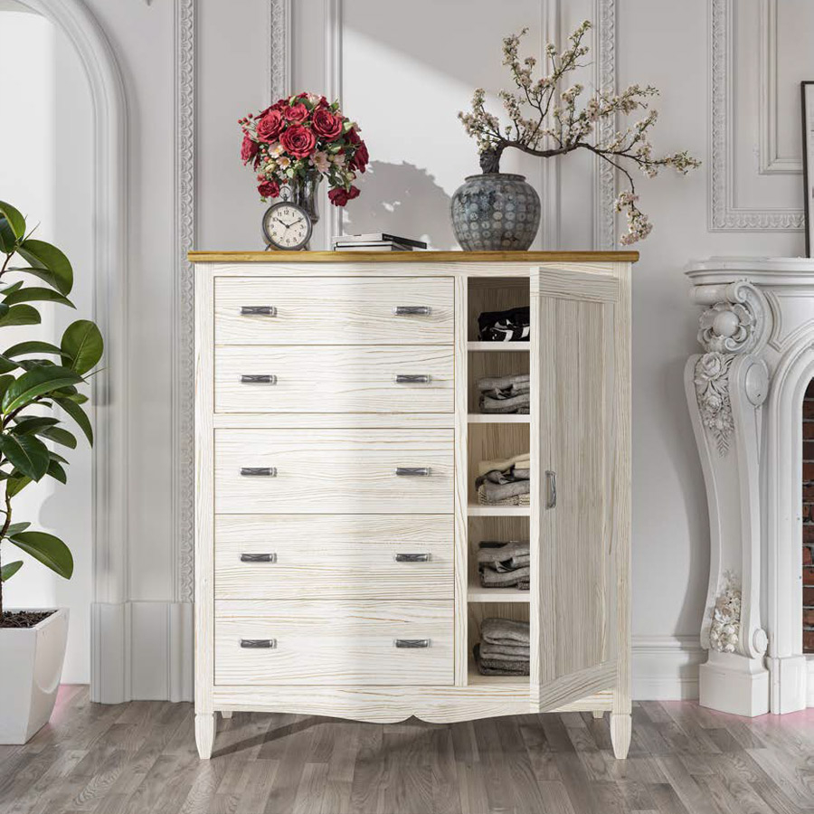 Cómoda Amberes con puerta | Grupo Seys en Muebles Lara