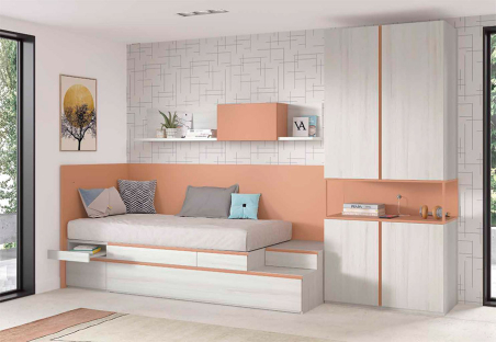 Dormitorio Juvenil AD-52 formas