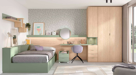Dormitorio Juvenil AD-55 Glicerio Chaves