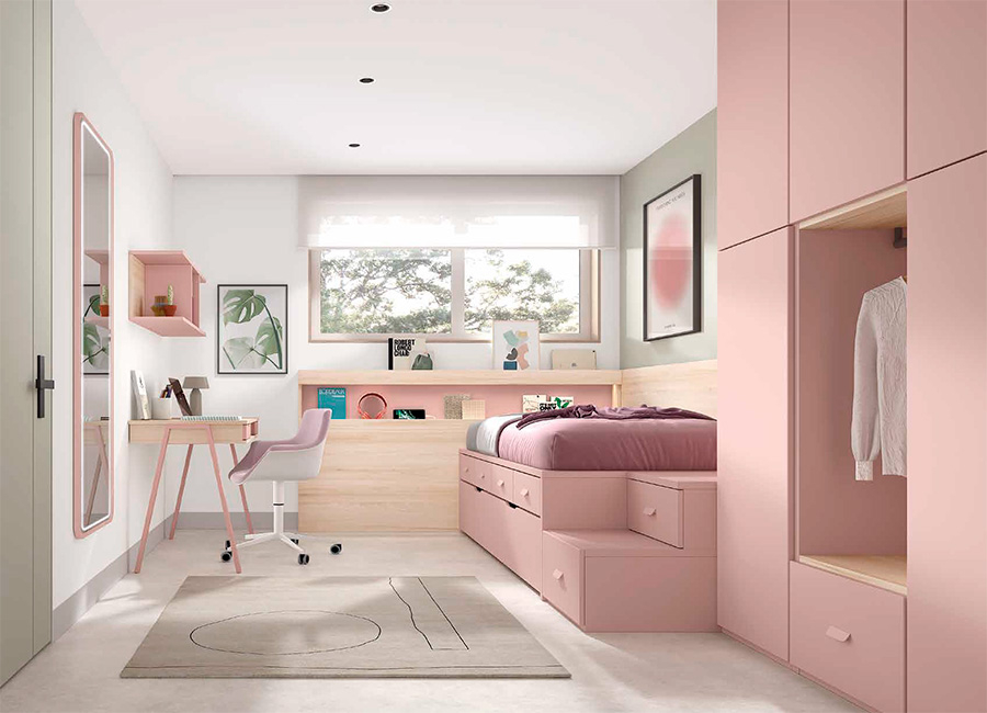 Dormitorio Juvenil AD-57 Glicerio Chaves