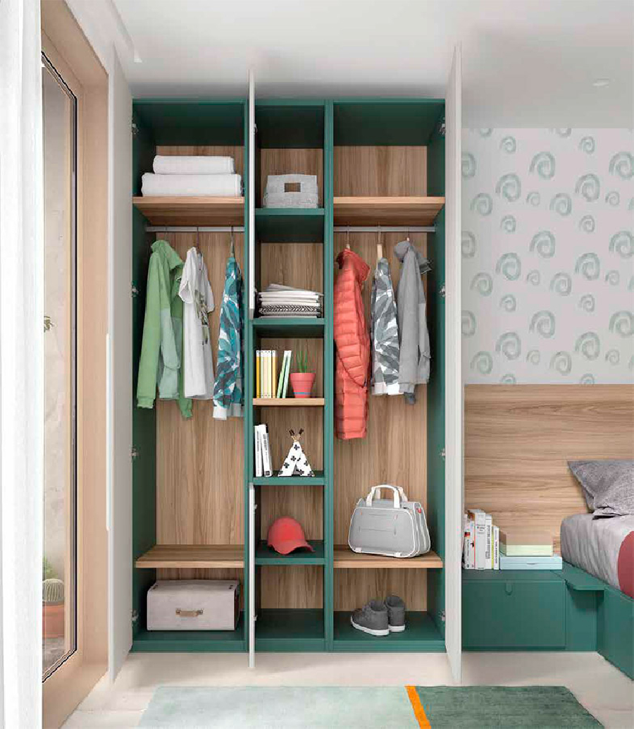 Dormitorio Juvenil AD-59 armario