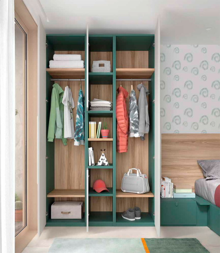 Dormitorio Juvenil AD-59 armario