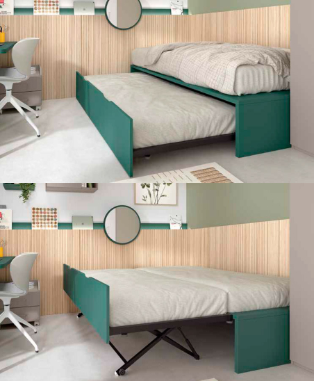 Dormitorio Juvenil AD-61 | Glicerio Chaves en Muebles Lara