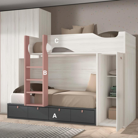 Dormitorio Juvenil F215 advance