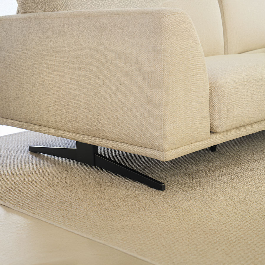 Chaiselongue Nadir de Temasdos en vista detalle del pie.