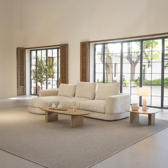 Chaiselongue Platea configurable de la firma nacional Temasdos