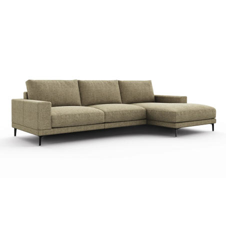 Chaiselongue Altano de la firma Temasdos con pata metálica.