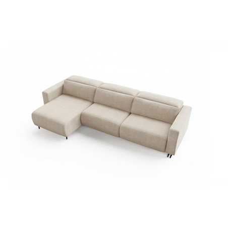 Chaiselongue relax Tundra de la firma Temasdos en acabado beige.