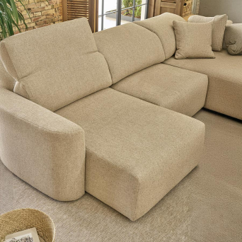 Sofá Yute de Temasdos modelo chaiselongue deslizante 2