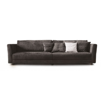 Sofá modelo Air de la firma de diseño Sancal en tapizado ceniza.