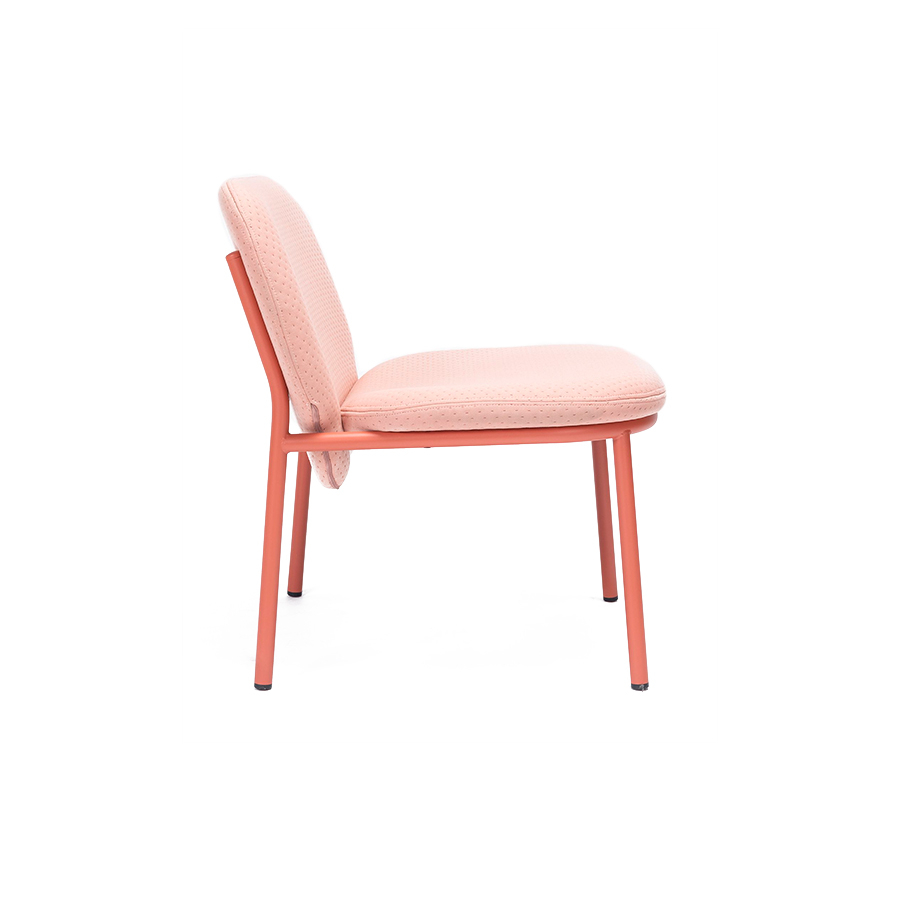 Sillón Lana rosa